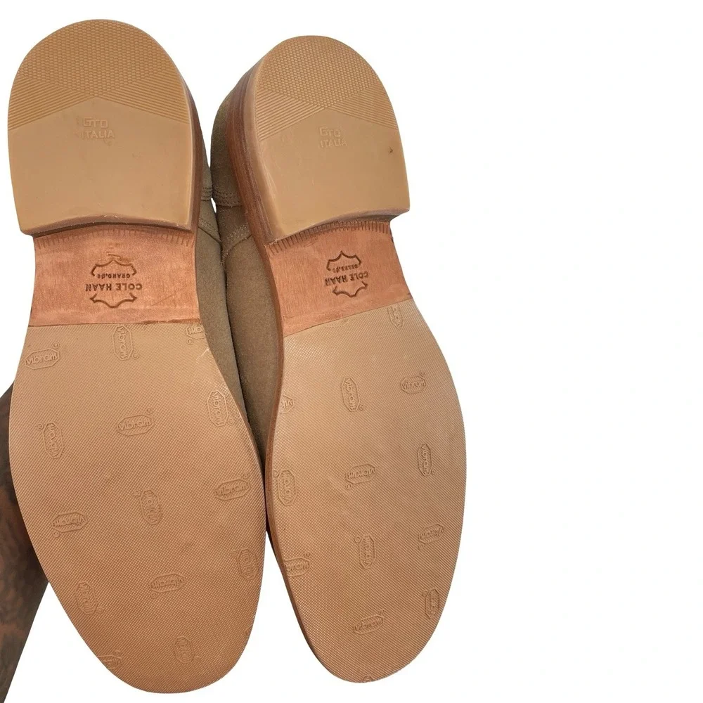 Cole Haan Men's Oxford Grand 360 Tan Suede 10.5M